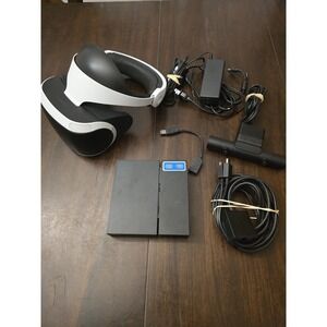Sony PS VR PSVR PlayStation CUH-ZVR1 Console Set Headset Tested Working from JPN